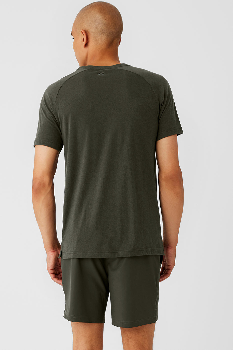 Triumph Raglan Tee - Stealth Green