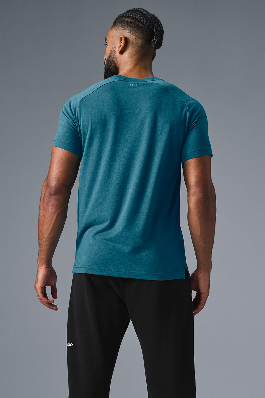 Triumph Raglan Tee - Oceanic Teal