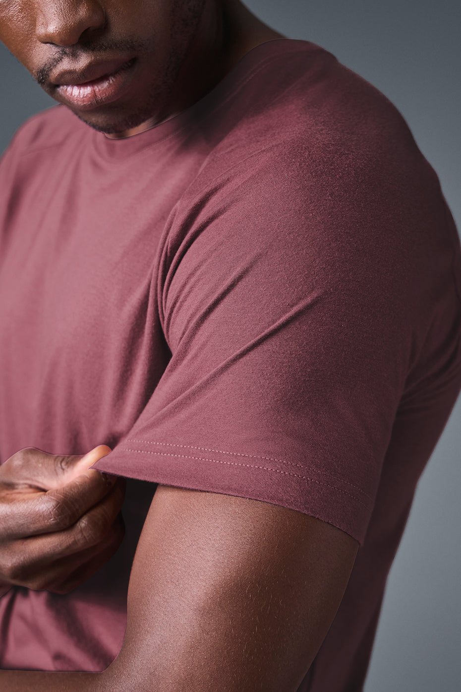 Triumph Raglan Tee - Burgundy Truffle