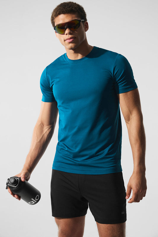 Conquer Reform Crewneck Short Sleeve - Eclipse Blue