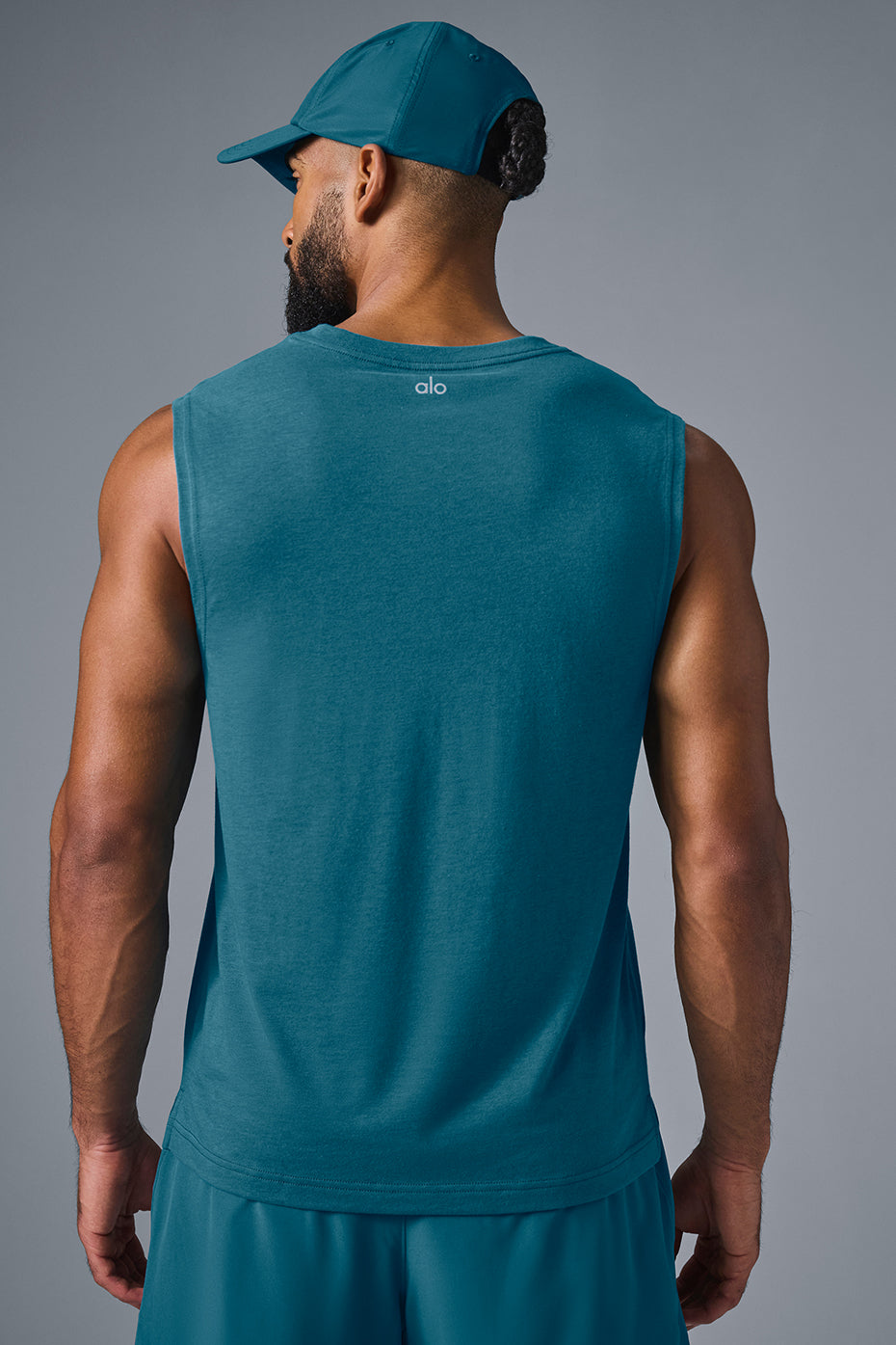 The Triumph Muscle Tank - Oceanic Teal