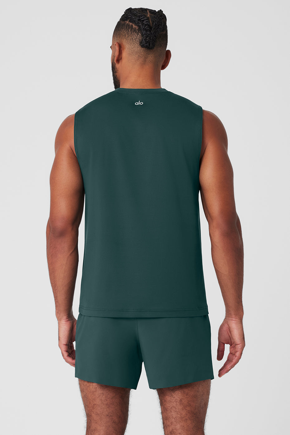 Conquer Muscle Tank - Midnight Green