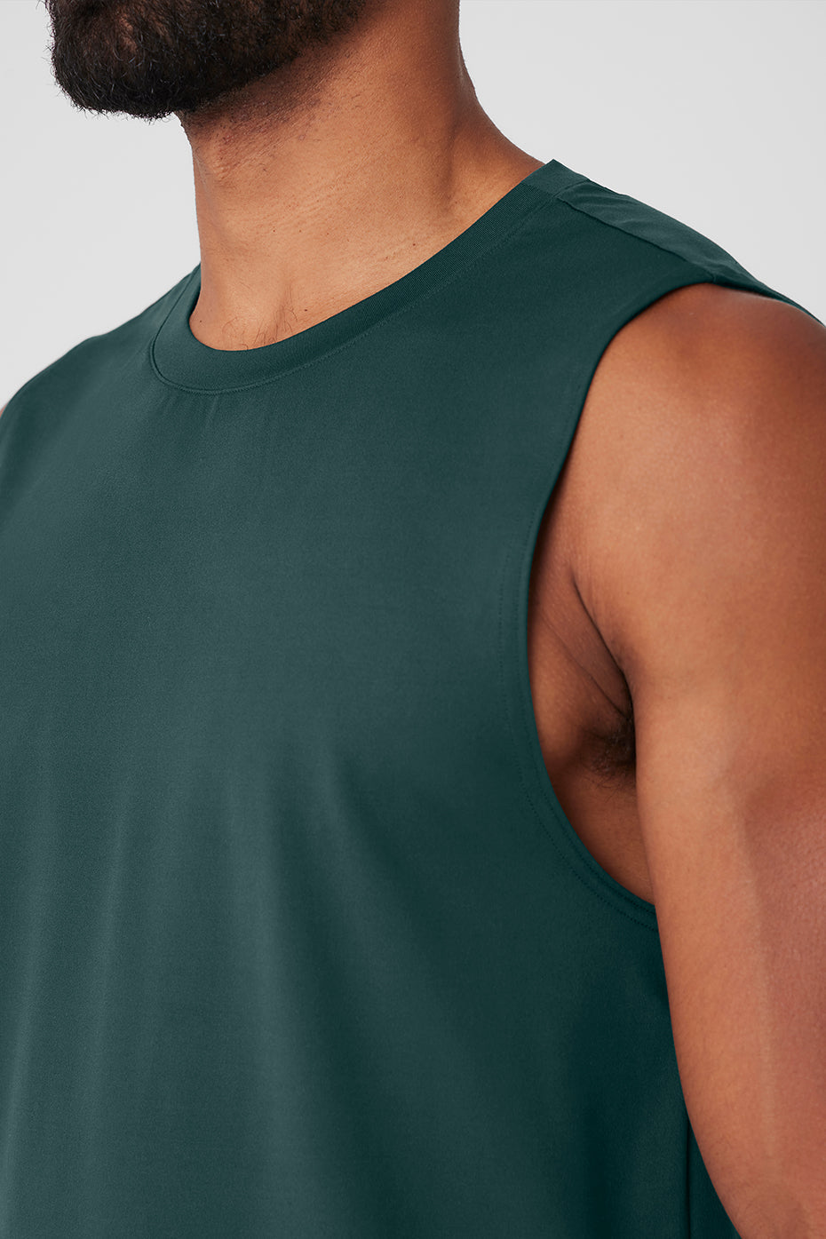 Conquer Muscle Tank - Midnight Green