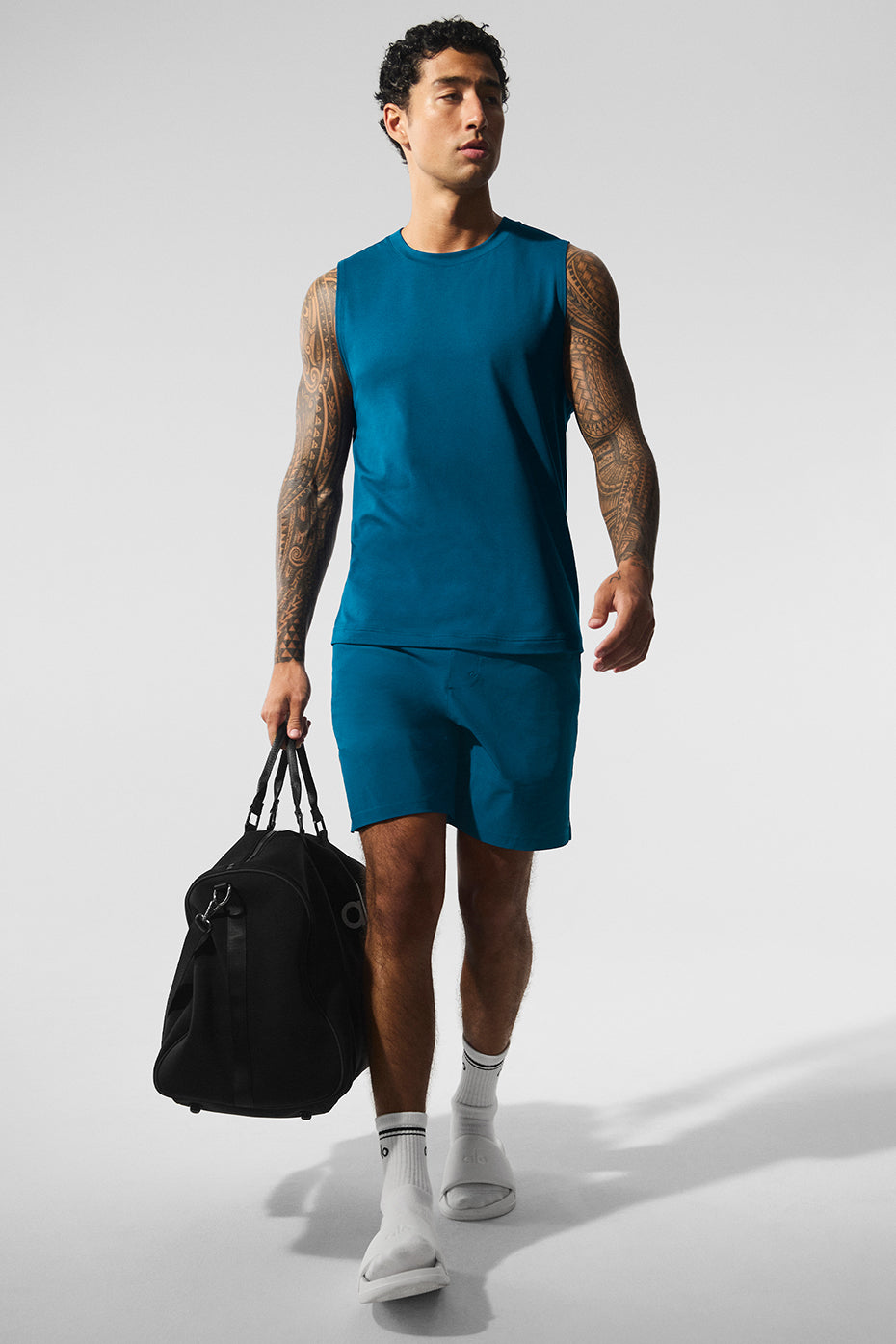 Conquer Muscle Tank - Eclipse Blue