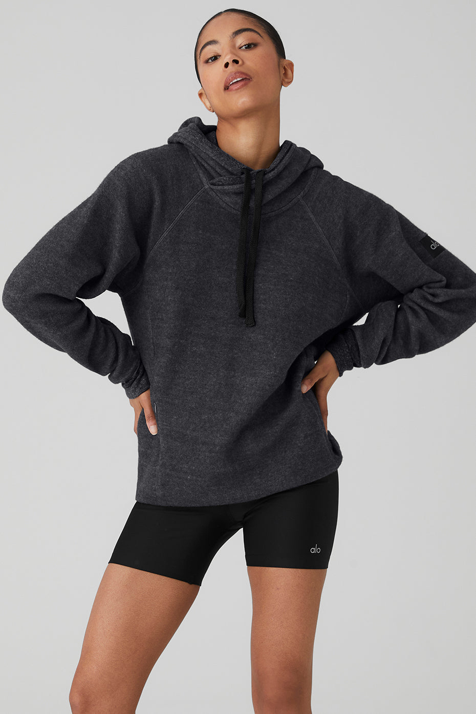 Triumph Hoodie - Charcoal Black Triblend