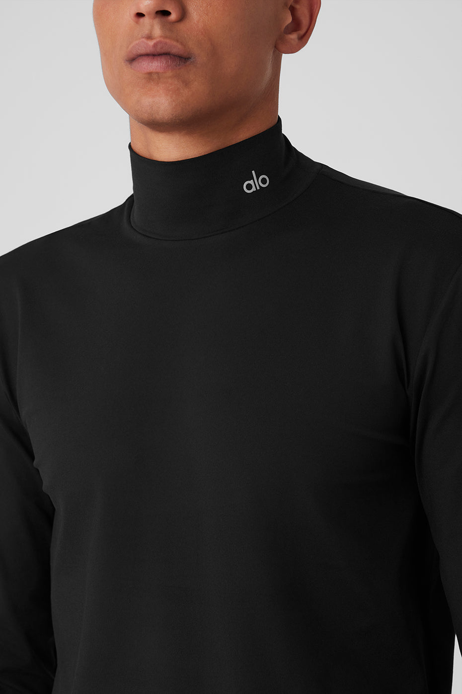 Conquer Reform Mock Neck Long Sleeve - Black