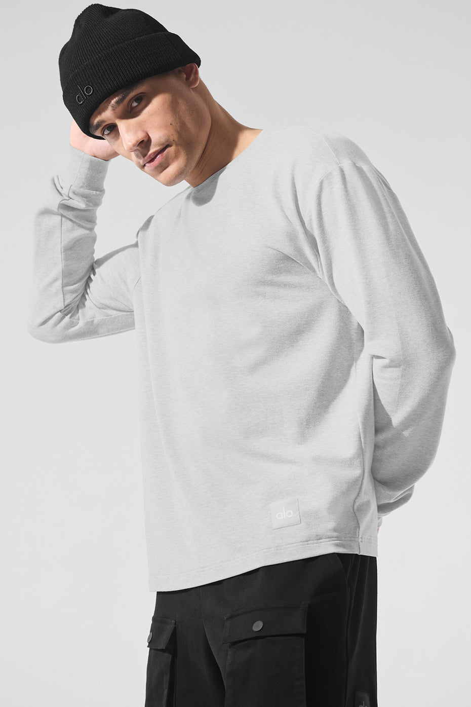 Double Take Long Sleeve - Athletic Heather Grey