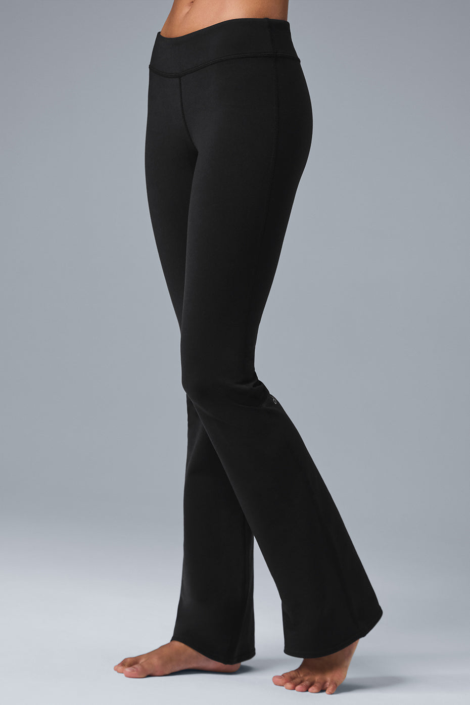 Airbrush Low-Rise Bootcut Legging - Black