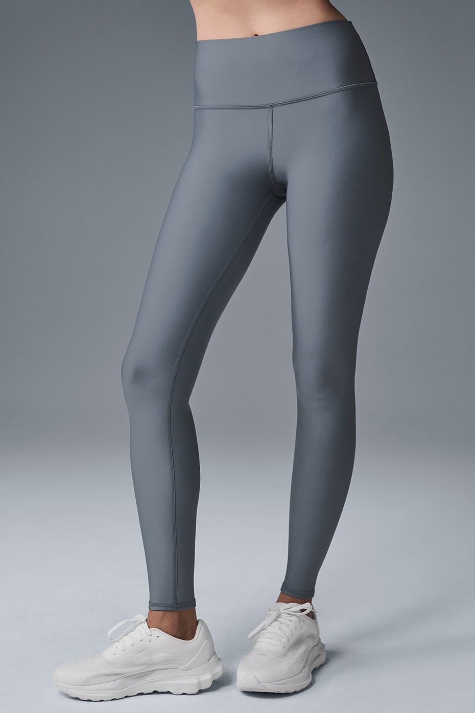 Airlift Winter Warm High-Waist Legging - Steel Grey