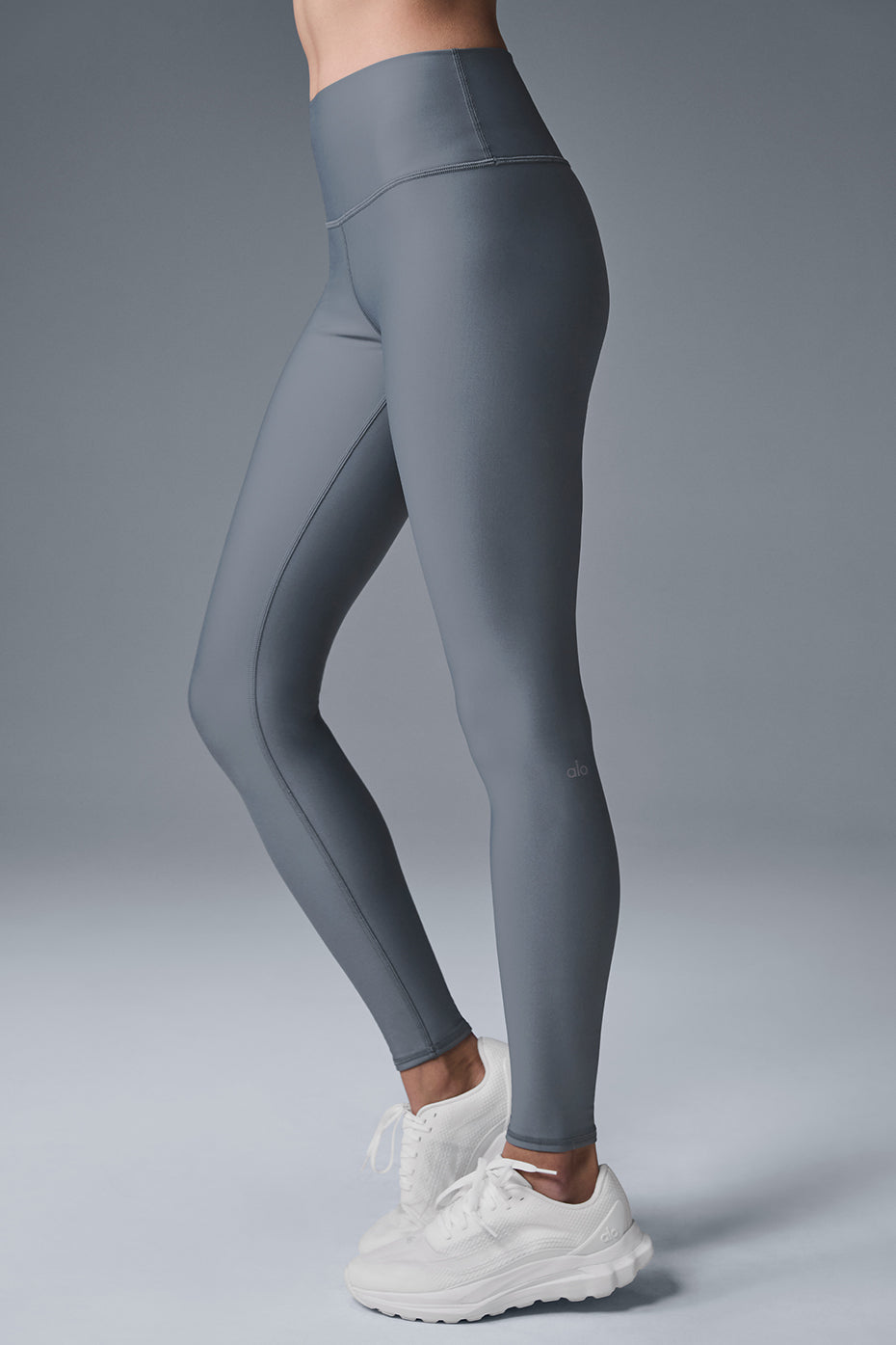 Airlift Winter Warm High-Waist Legging - Steel Grey